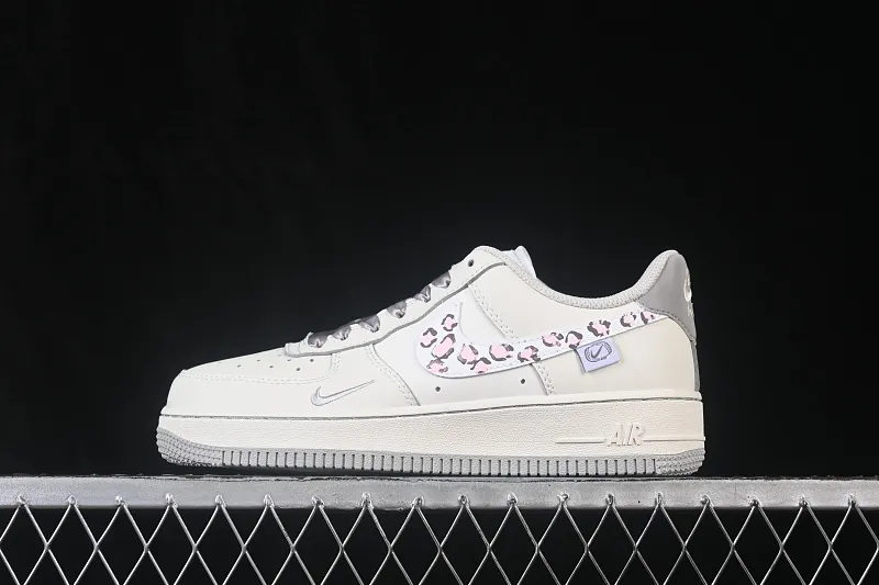 All Categories Nk Air Force 1 Air Force Series Nk Air Force 1 Low Air Force Low Nike Air Force 1'07 Low "Milk Gray Leopard" Hand-painted Graffiti Milk Gray Leopard Air Force One Low-top Casual Shoes FB1839-323